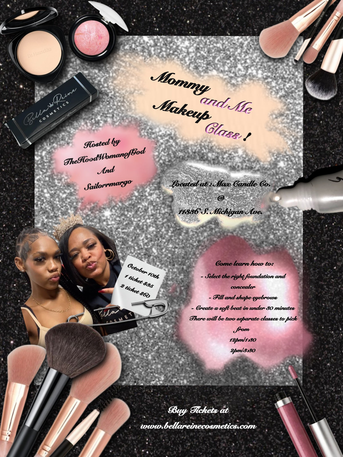 Mommy & Me Makeup Class for 2